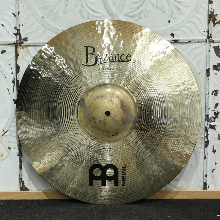 Cymbale crash Meinl Byzance Traditional Polyphonic Brilliant 18po (1420g)