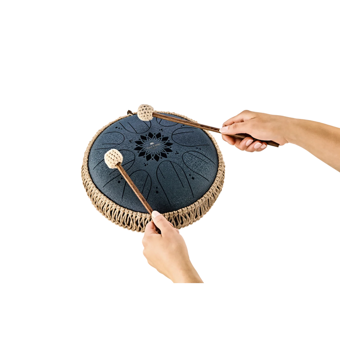 Meinl Sonic Energy Medium Octave Steel Tongue Drum C Minor Navy Blue - Timpano-percussion