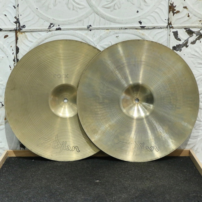 Cymbales hi-hat usagées Zildjian Avedis Rock 15po (1368/1382g)
