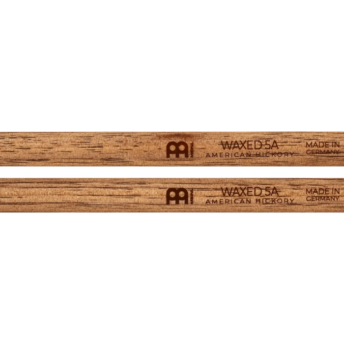Baguettes Waxed 5A Drumstick Hickory Medium-Heavy Acorn tip Pair