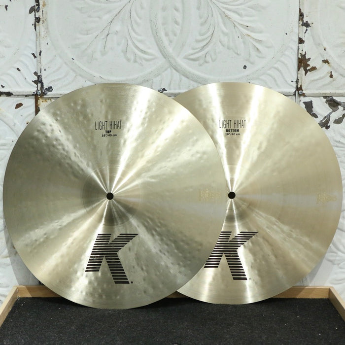 Zildjian K Light Hi-Hat Cymbals 16in (1262/1486g)