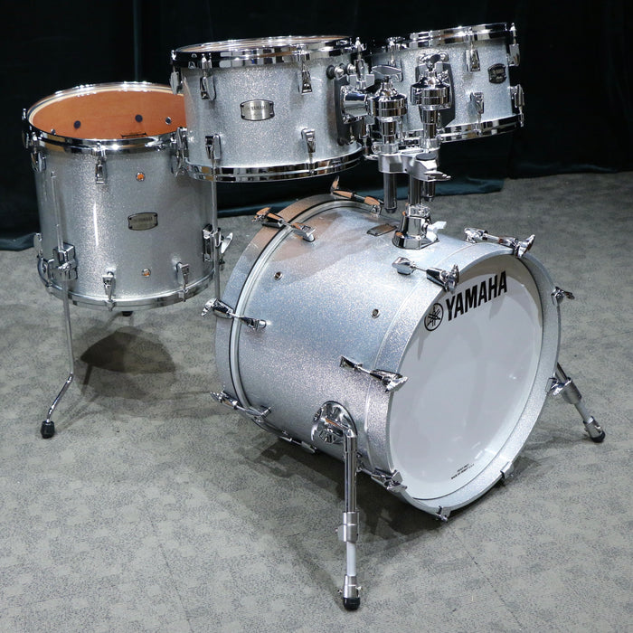 Yamaha Absolute Maple Hybrid Drum Kit 18-10-12-14in - Silver Spa