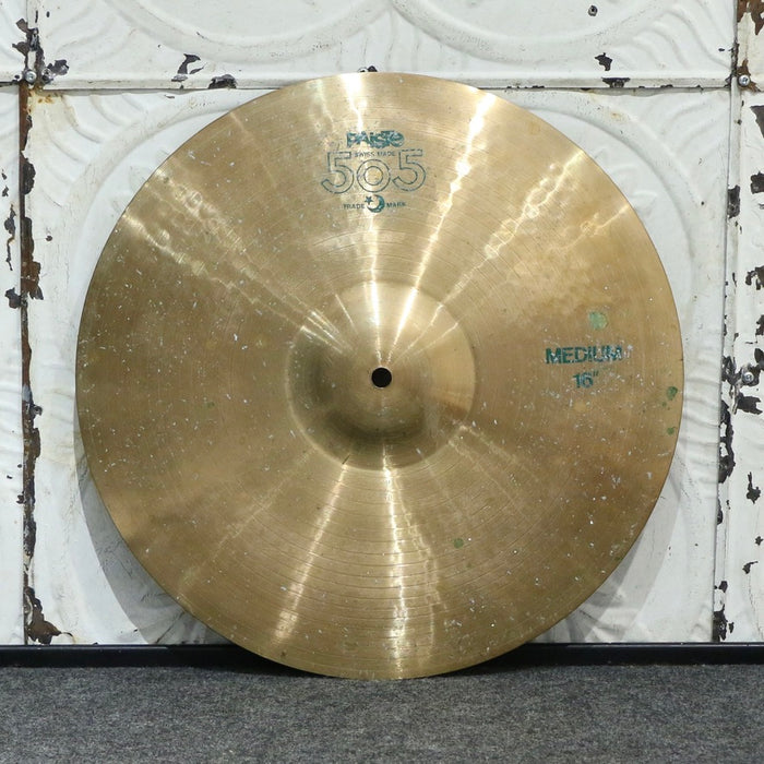 Used Paiste 505 Medium Crash Cymbal 16in (1190g)