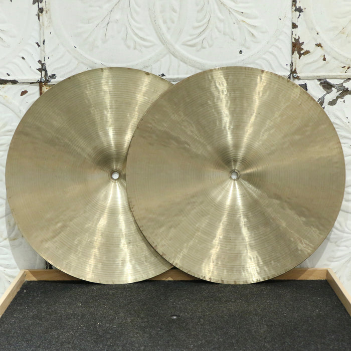 Used Meinl Byzance Traditional Medium Hi-Hat Cymbals 16in (1428/1576g)