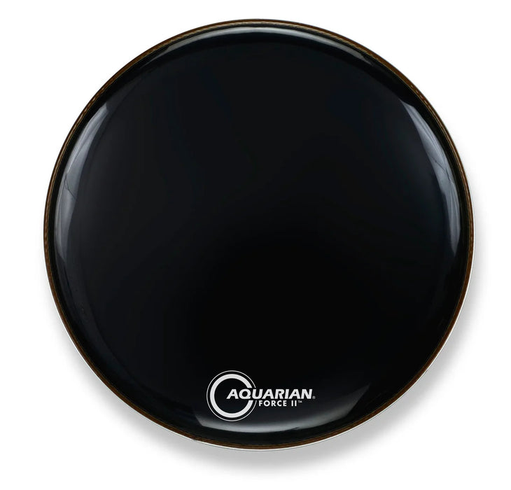 Aquarian Force II Resonant Head Gloss Black 20in