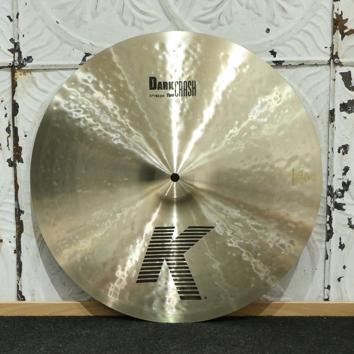 Zildjian K Dark Thin Crash Cymbal 17in (1198g)