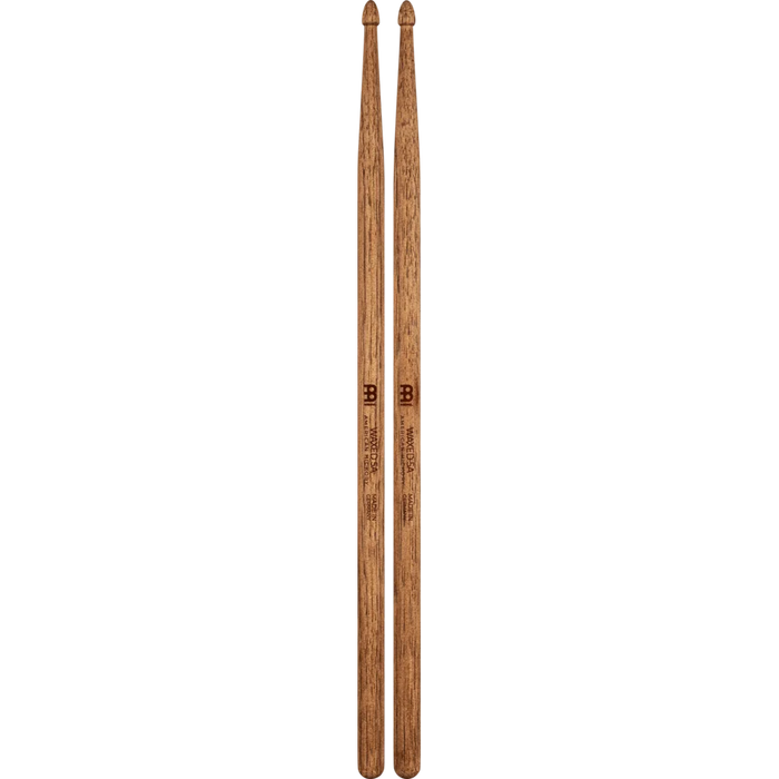 Baguettes Waxed 5A Drumstick Hickory Medium-Heavy Acorn tip Pair