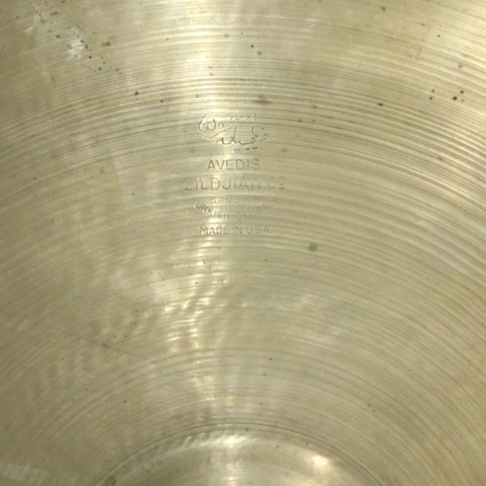 Used Zildjian Avedis USA Large Stamp Ride Cymbal 22in (2936g)