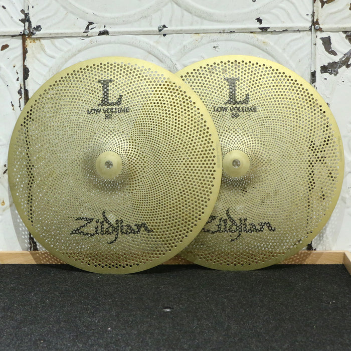 Used Zildjian Low Volume Hi-Hat Cymbals 14in