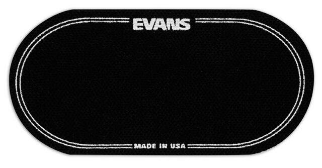 Patch pour peau de grosse caisse EVANS noir nylon double (X2)