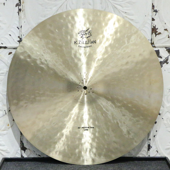 Zildjian K Constantinople Medium Thin Low Ride 22in (2468g)