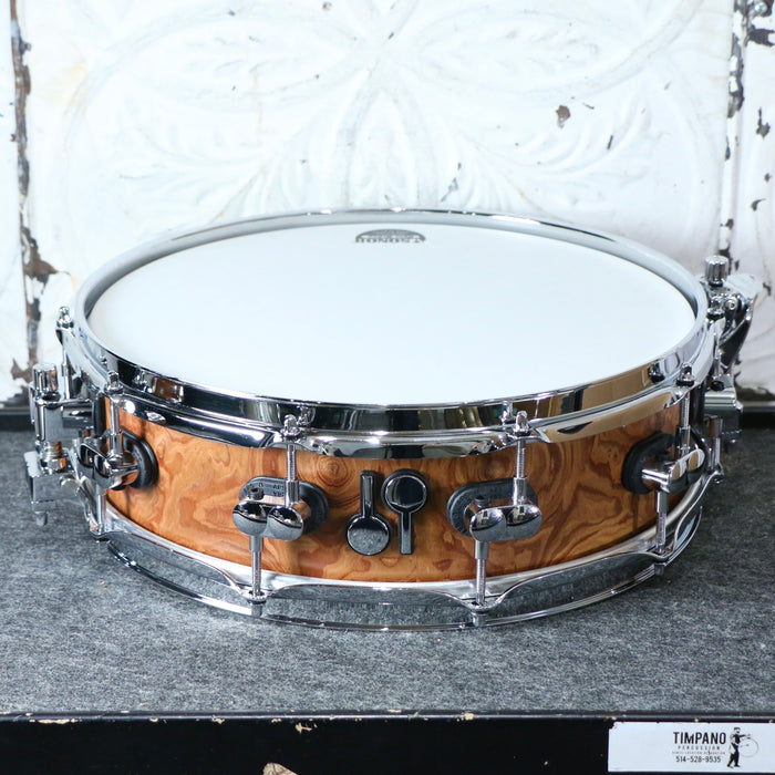 DEMO Sonor SQ2 Medium Maple Snare Drum 14X4.25in - Walnut Roots