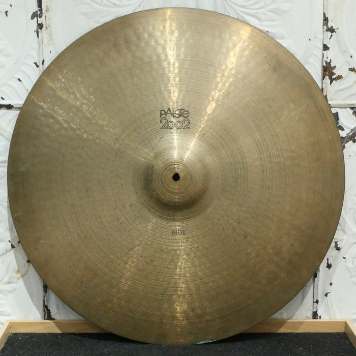 Used Paiste 2002 Black Label Ride Cymbal 22in (2898g)
