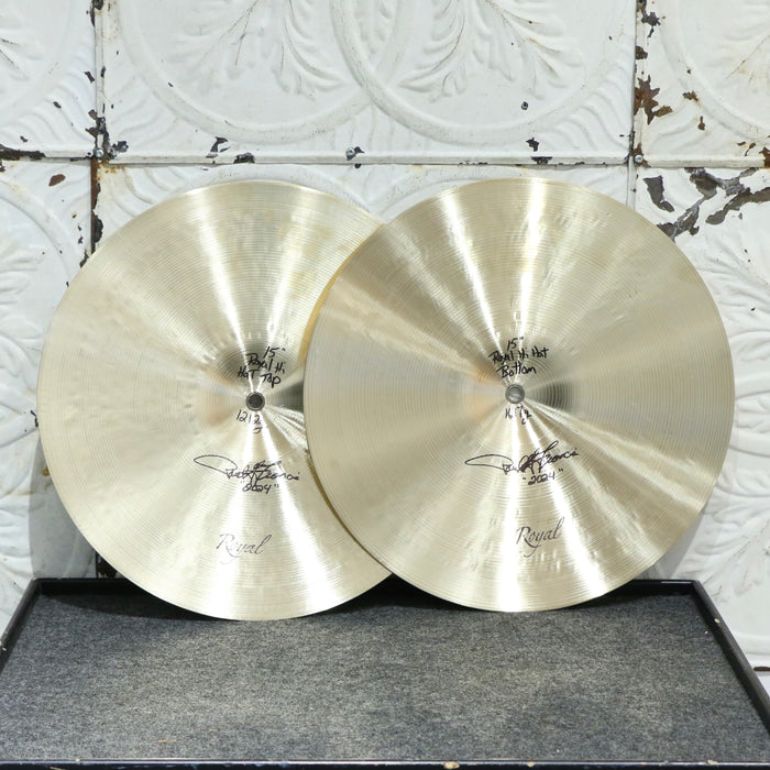 Royal Cymbals Hi-hats 15in (1212/1617g)