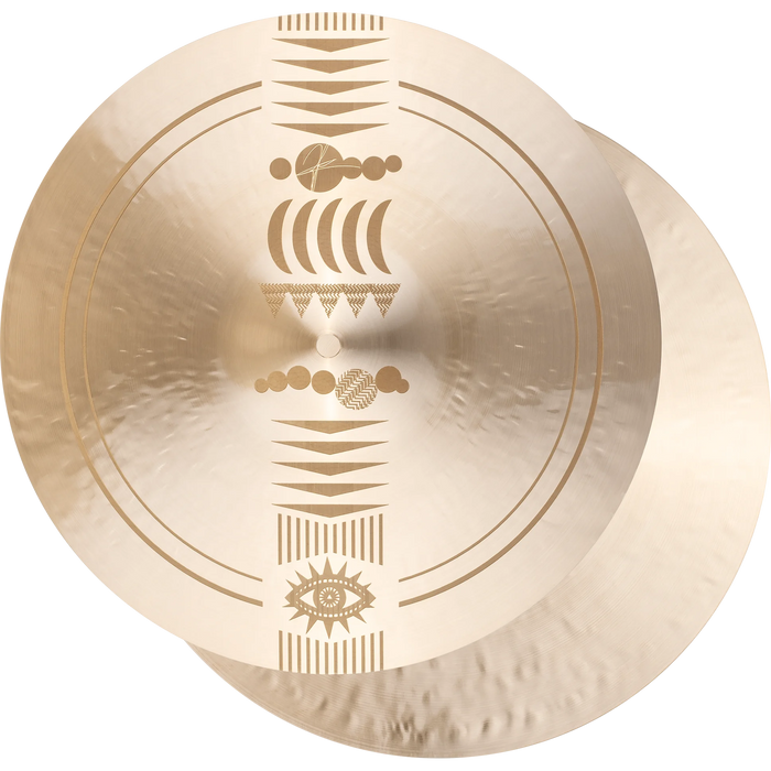 Cymbale Meinl 14in Artist Design Lunar Hats Anika Nilles