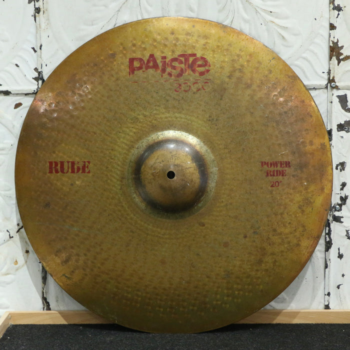 Used Paiste 3000 Rude Ride Cymbal 20in (3006g)