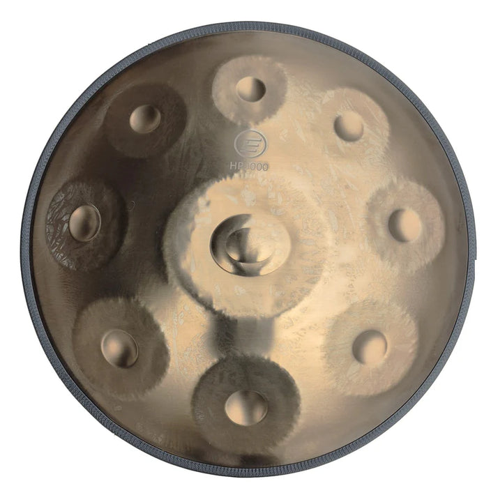 Handpan Ecko Ré mineur - avec étui et pied