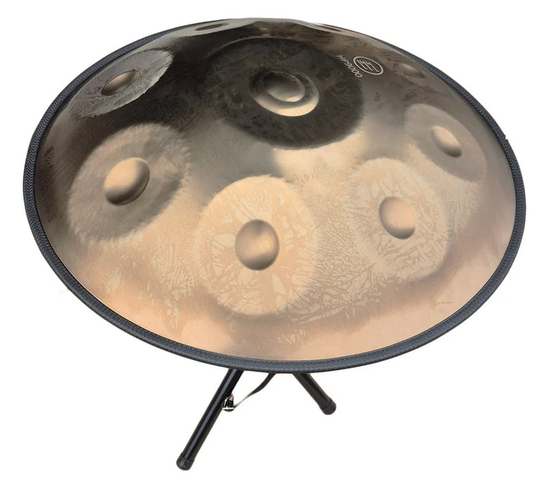 Handpan Ecko Ré mineur - avec étui et pied