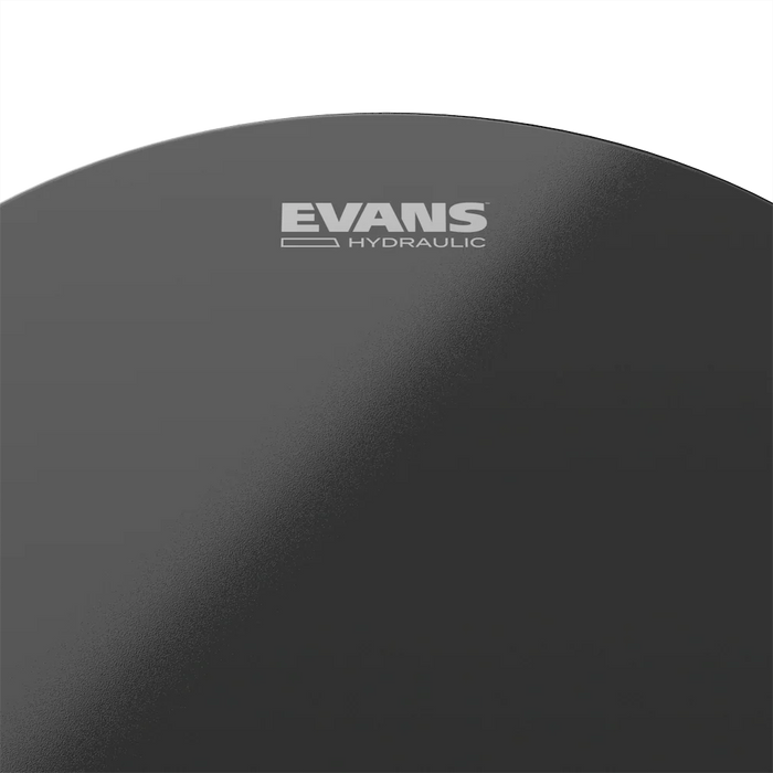 Peau de caisse claire Evans Hydraulic 14 pouces, Black Coated Snare Batter