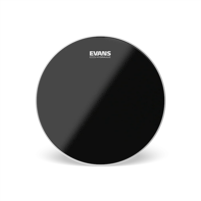 Peau de caisse claire Evans Hydraulic 14 pouces, Black Coated Snare Batter