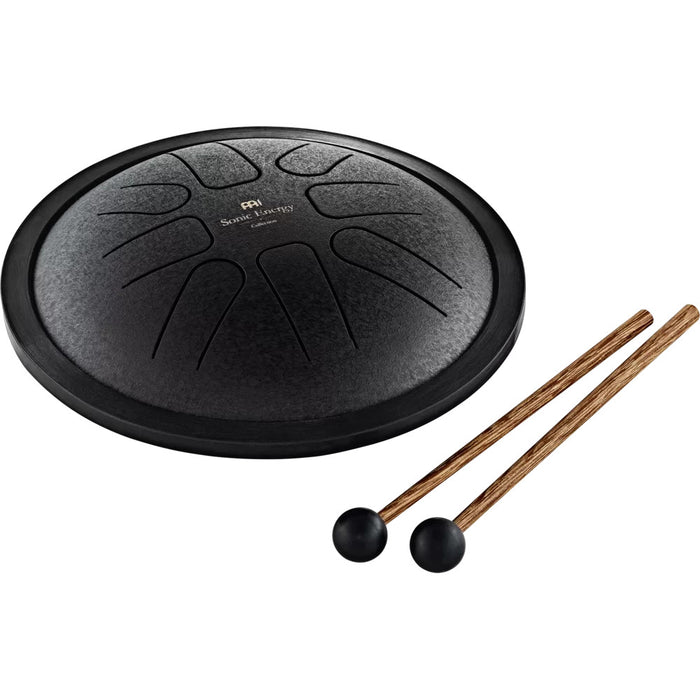 Meinl Sonic Energy Small Steel Tongue Drum, F Minor, Black