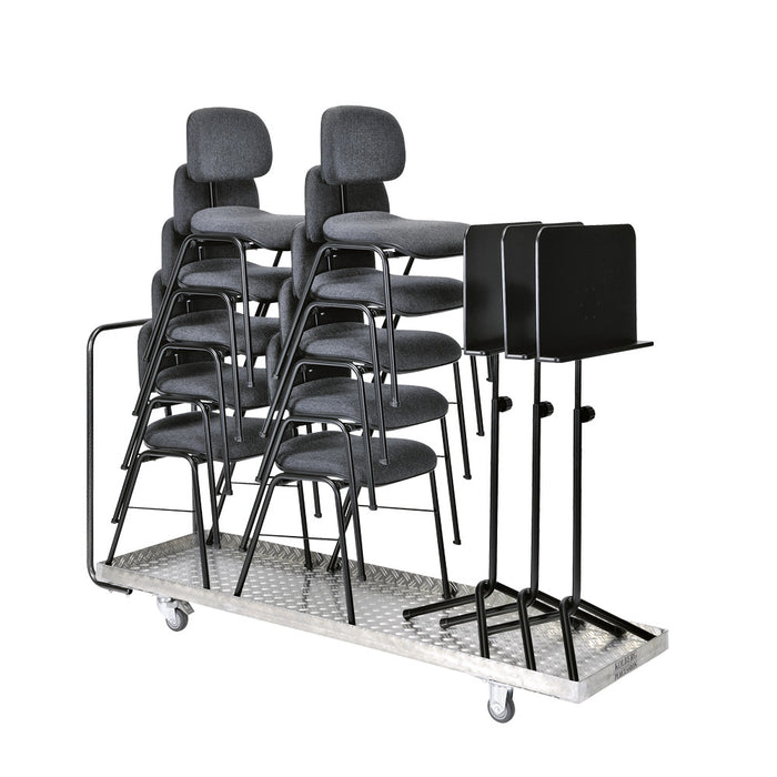 Kolberg 3135 Transport cart for chairs and music stands long