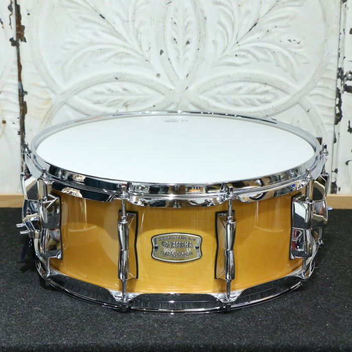 DEMO Yamaha Stage Custom Snare Drum 14X5.5in - Natural Wood