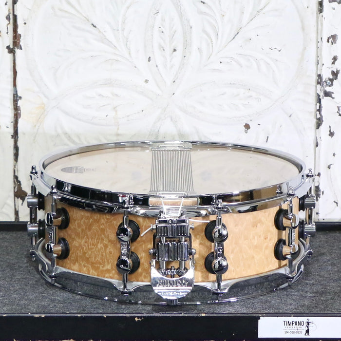 Sonor SQ2 Medium Maple Snare Drum 14X5in - Birdseye Amber