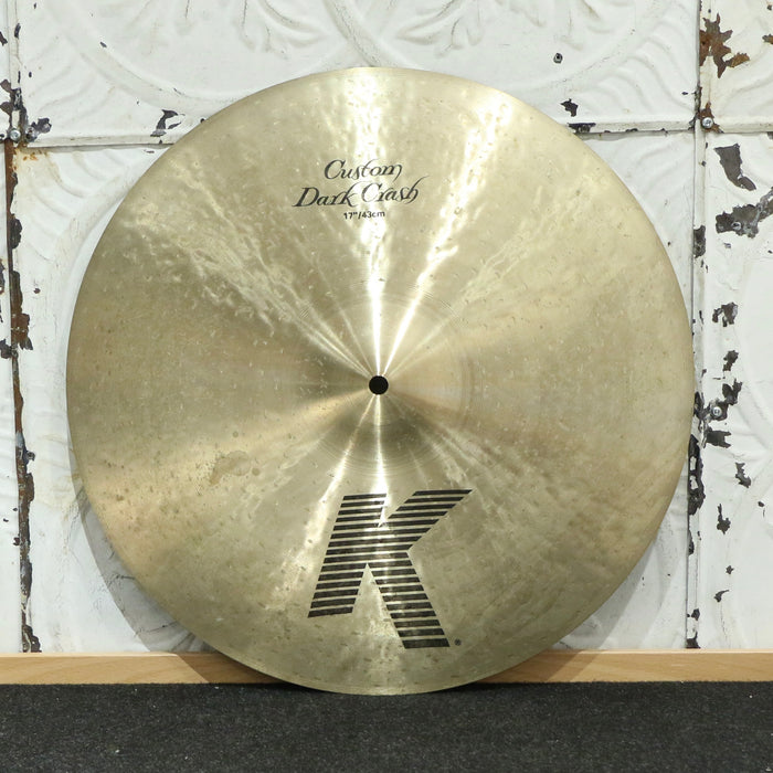 Used Zildjian K Custom Dark Crash Cymbal 17in (1096g)