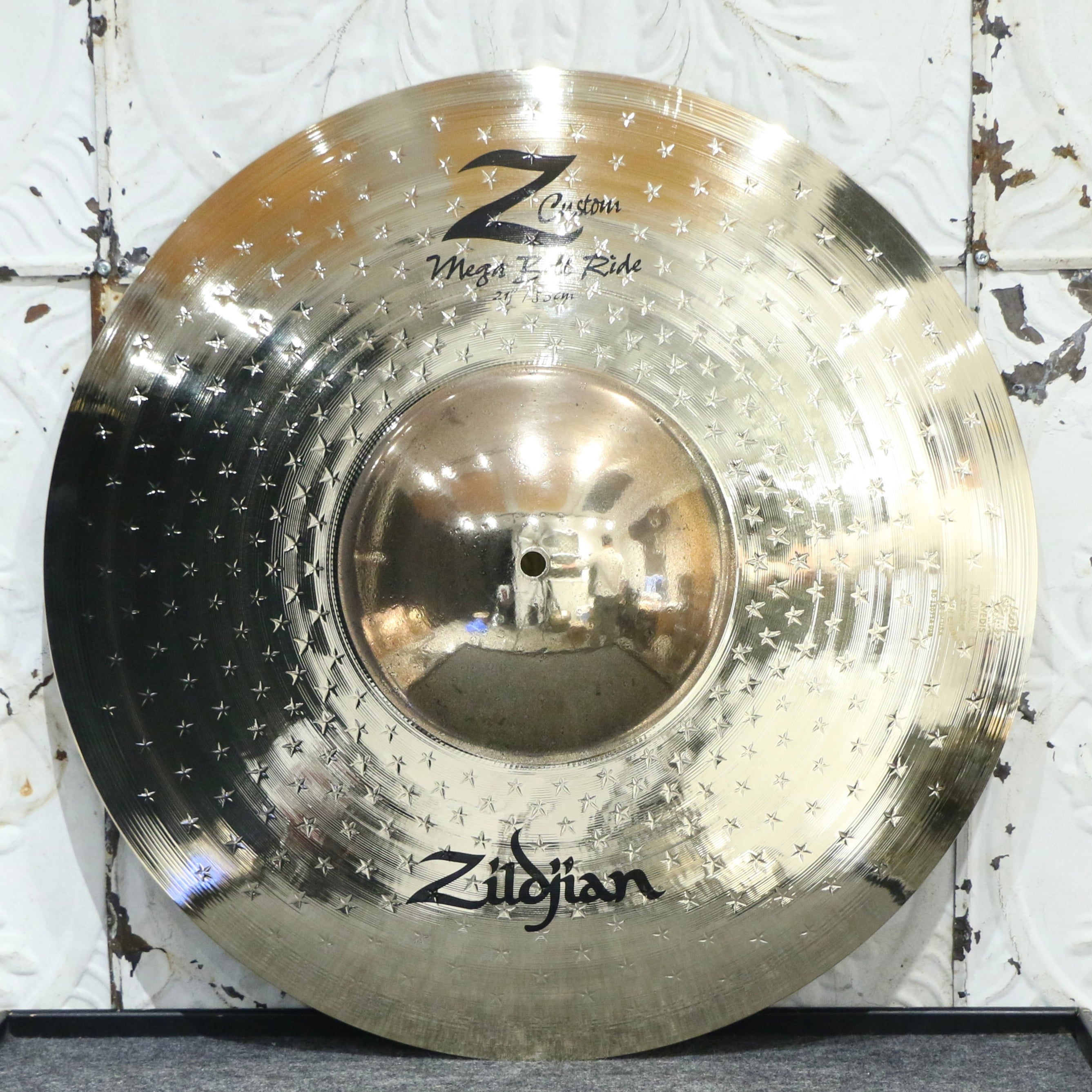 Zildjian Z Custom Mega Bell Ride Cymbal 21in — Timpanopercussion