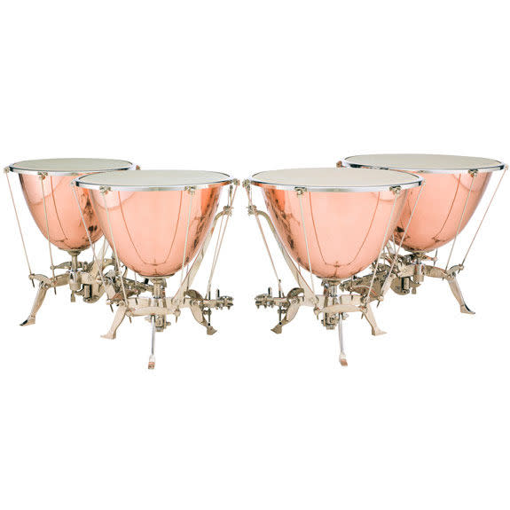 Adams Schnellar Amsterdam Timpani w/ Kalfo heads Dresden pedal 23-26-29-32in international