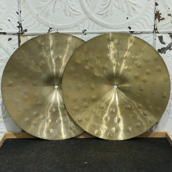 Cymbales hi-hat usagées Meinl Byzance Extra Dry Thin 15po (842/1400g) - PGB modified