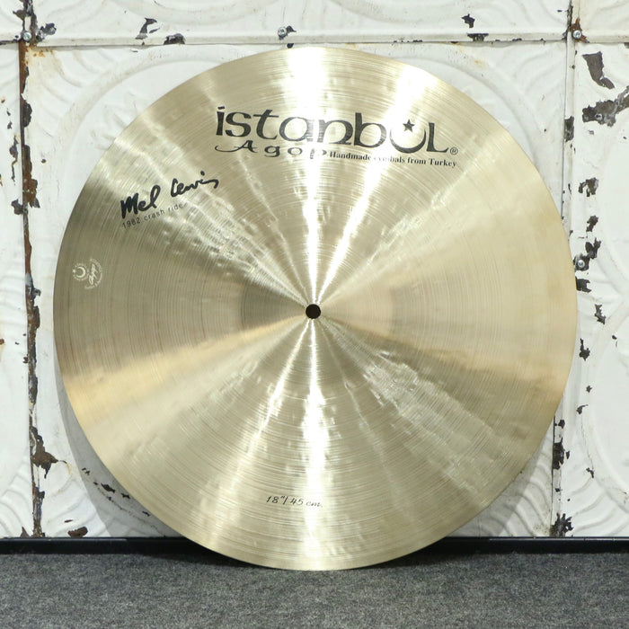 Istanbul Agop Mel Lewis 1982 Cymbale Crash/Ride 18po