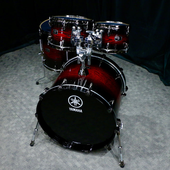 Batterie Yamaha Live Oak Hybrid 22-10-12-16po - Uzu Magma Sunburst