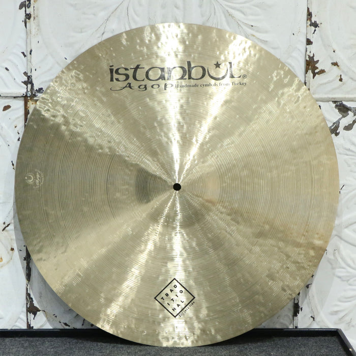 Cymbale ride Istanbul Agop Traditional Jazz Medium 22po (2424g)