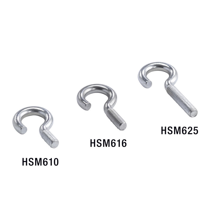 Kolberg HSM610 Threaded hook M6, chrome-plated