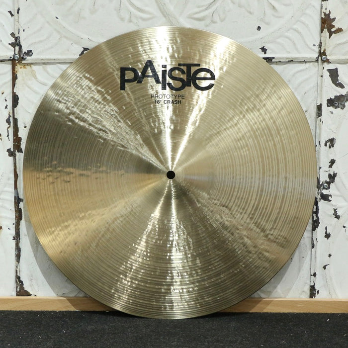 Cymbale crash usagée Paiste Masters Prototype 18po (1600g)