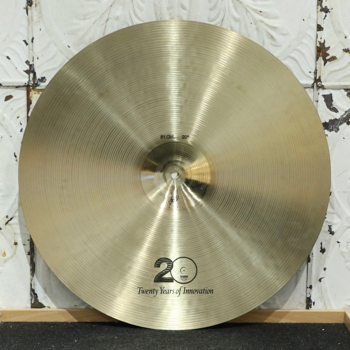 Cymbale ride usagée Sabian HH Medium 20th Anniversary 20po (2538g)
