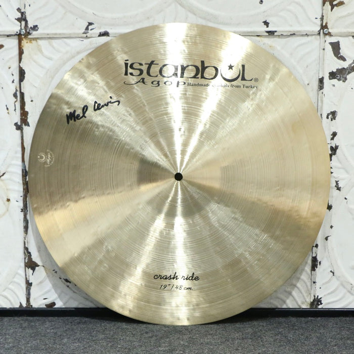 Istanbul Agop Mel Lewis Crash/Ride Cymbal 19in (1766g)