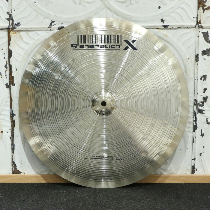 Used Meinl Thomas Lang Generation-X Compressor Crash Cymbal 17in (1112g)