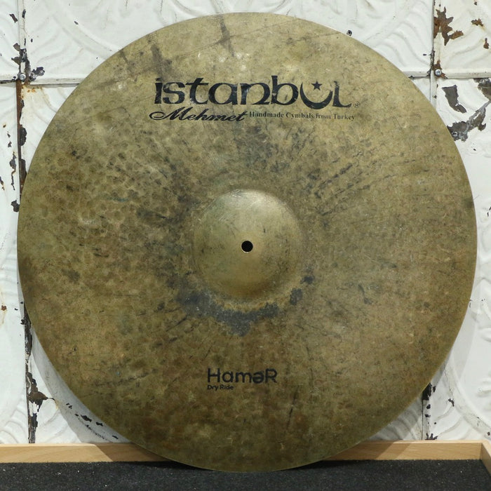 Cymbale ride usagée Istanbul Mehmet Hamer Dry 21po (2224g)