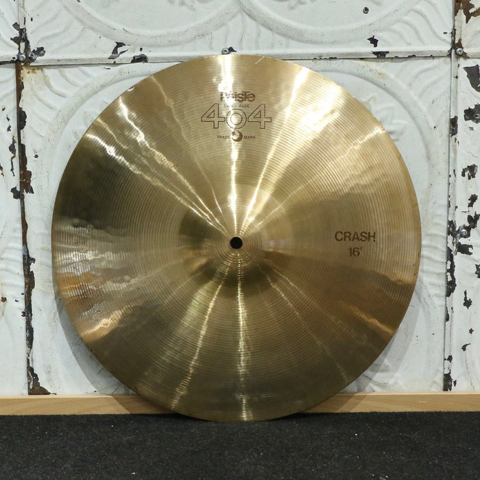Used Paiste 404 Crash Cymbal 16in (926g)