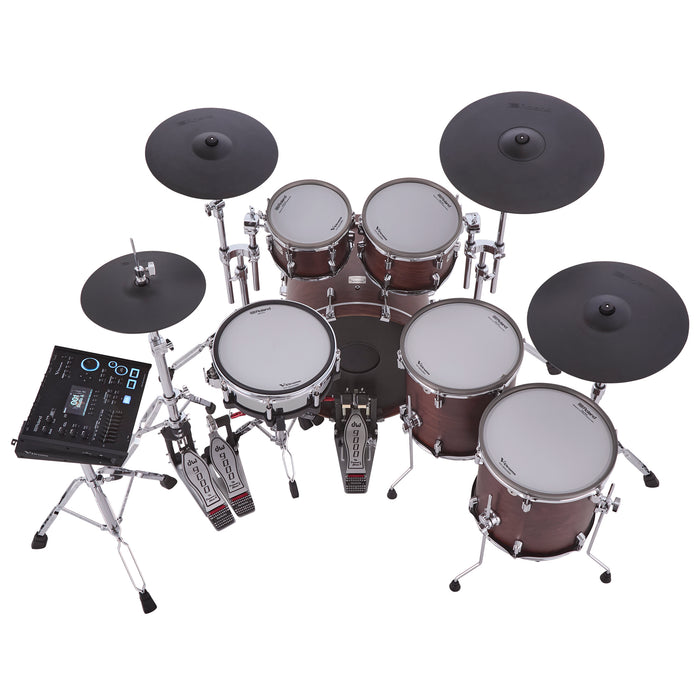 Roland Flagship VDRUMS Acoustic Design with V71 module SATIN WAL