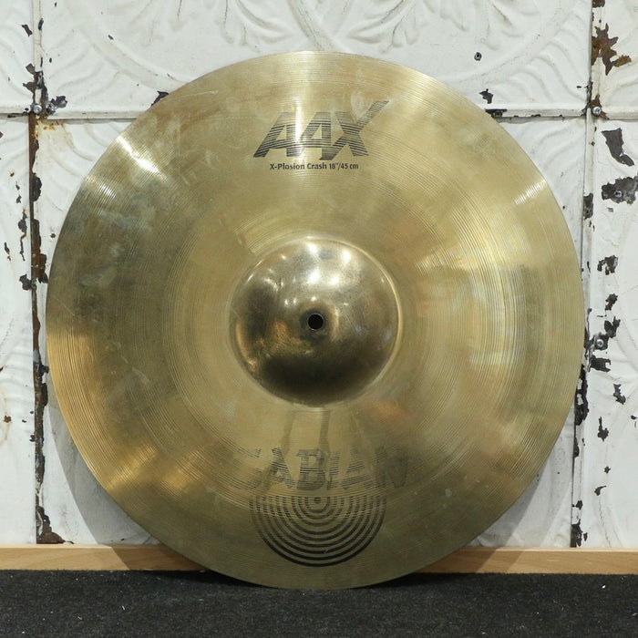 Used Sabian AAX X-Plosion Crash Cymbal 18in (1526g)
