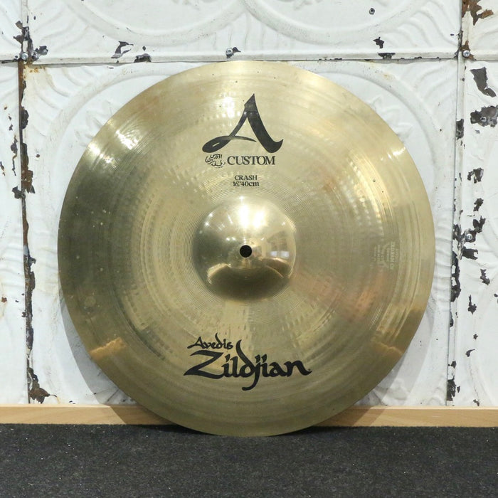 Cymbale crash usagée Zildjian A custom 16po (1010g)