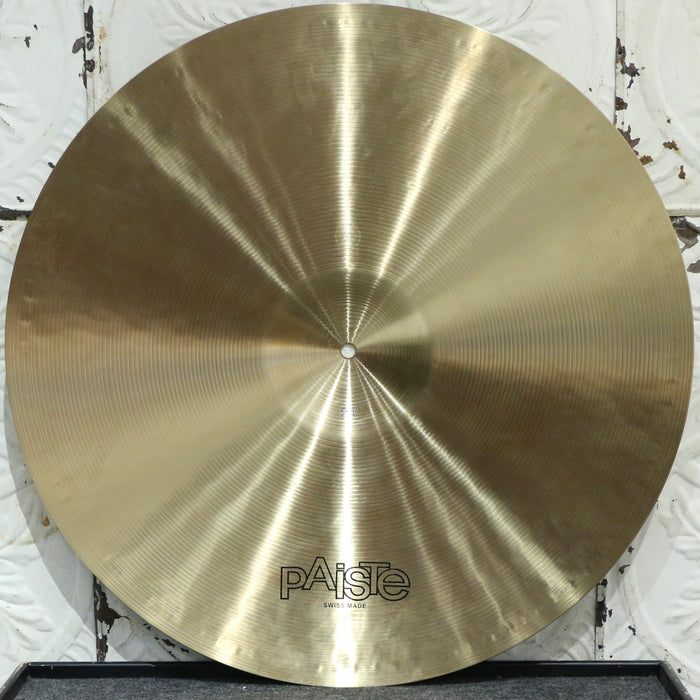 Cymbale ride usagée Paiste Formula 602 Medium 24po (3936g)