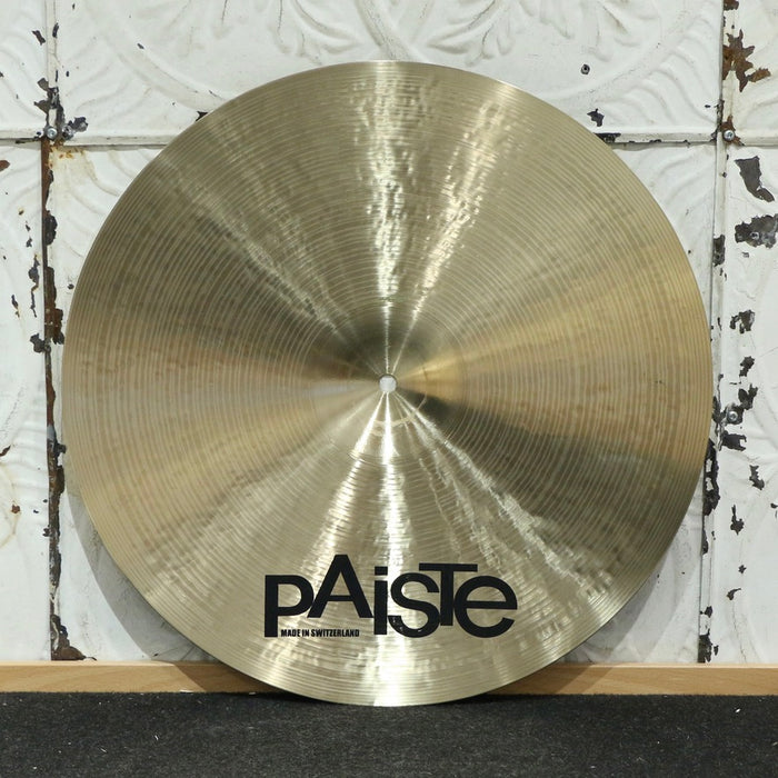 Cymbale crash usagée Paiste Masters Prototype 18po (1600g)