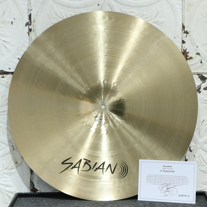 Sabian HH Billy Cobham Spectral Limited Ride #108 23in (3558g)