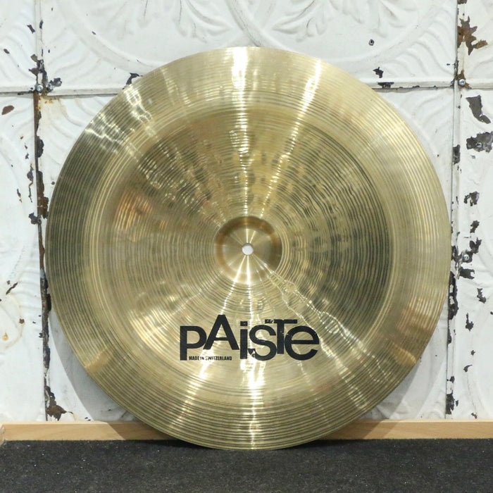 Cymbale chinoise usagée Paiste Signature Thin 18po (1290g)