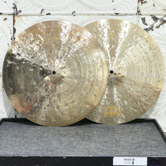 Meinl Byzance Foundry Reserve Hi-hat Cymbals 16in (1065/1370g)